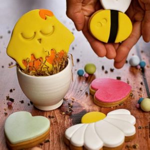 Emporte-pièces pour vos goûters graphiques - thème Pâques